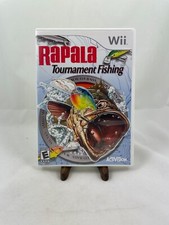 Wii Nintendo Rapala Tournament Fishing Video Game AcTiVision Rated E