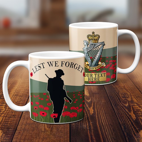 Personalised British Military Mug Remembrance Official Badge Dad Birthday Gift - Picture 178 of 327