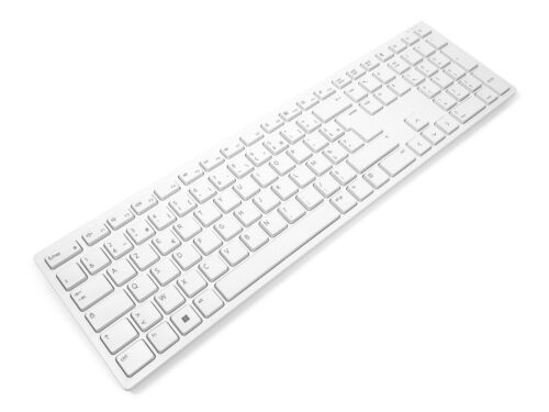 Dell KM5221W FRENCH White Pro Wireless Keyboard with USB Dongle (Refurb) - Picture 2 of 2