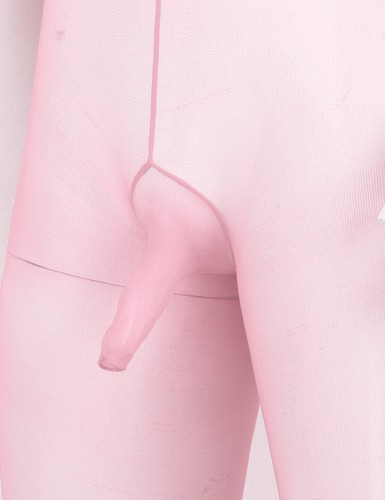 Herren Mesh Strumpfhosen Transparente Bodysuit Einteiler Overall Bodystockings - Picture 102 of 105