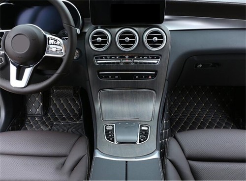 For Benz C GLC Class W205 X253 2020-22 Oak Grain Central Console Gear Panel Trim - Bild 4 von 10
