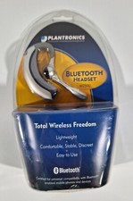 Plantronics Bluetooth M2500 Silver Lightweight Ear-Hook Wireless Headsets NEW