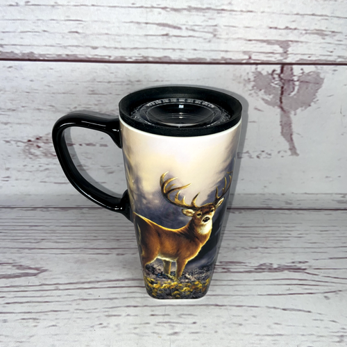 Taza de café Evergreen tapa activada a presión  - Imagen 3 de 10