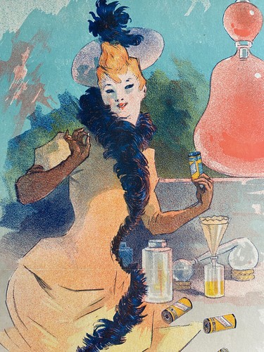 1891 Jules Cheret Imp. Chaix Paris Poster Original - Picture 8 of 9