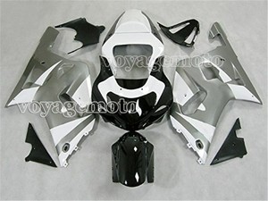 Yellow Silver Black Complete Painted injection ABS plastic body kit fairing suit for 2001-2003 Suzuki GSXR 600 750