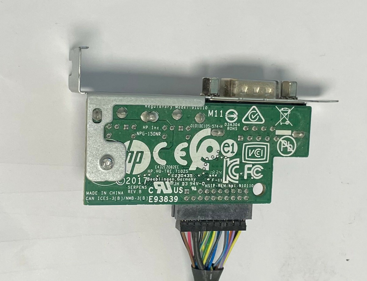 感謝の声続々！ HP 400 600 800 Serial Port Card Low G3 PS2 910324-001 910110 コレクション