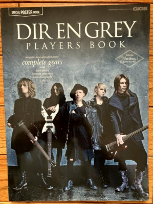 NEW DIR EN GREY PLAYERS BOOK From Japsn | eBay