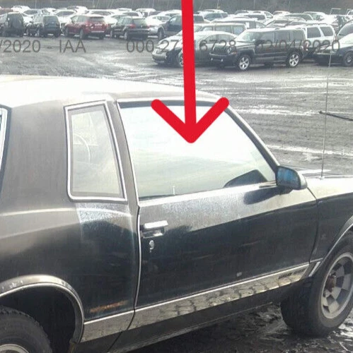 Chevrolet Monte Carlo, Regal, Cutlass : 1981, 1982-1988, Right Front Door Glass - Image 4 of 4