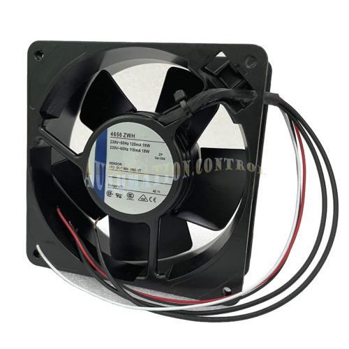 4656ZWH 19W 2650 RPM 230VAC Cooling Fan 4656 ZWH 120×120×38mm - Afbeelding 4 van 4