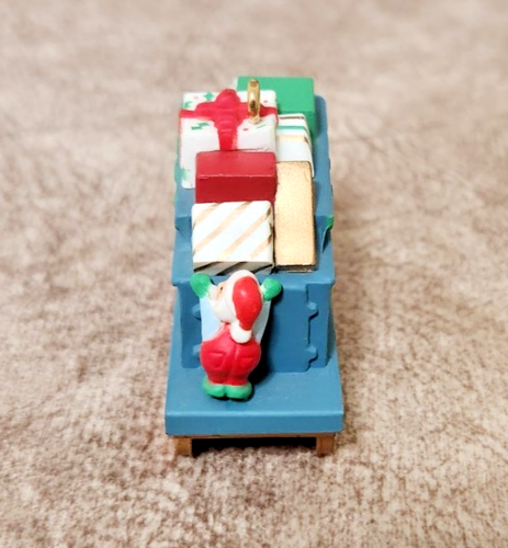 5 pezzi 1991 Hallmark Keepsake miniatura Claus & Co. R.R. Set ornamenti - Foto 12 di 22