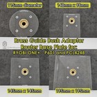 RYOBI ONE+ 18V P601 PCL4424B Trimmer Router Brass Guide Bush Adaptor - 4 sizes