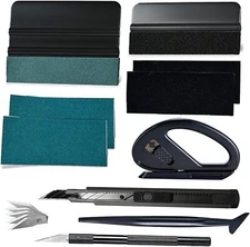 Car Window Film Tinting Tools, Auto Window Tint Tool Kit, Felt Vinyl Squeegee