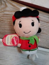 Hallmark Itty Bittys Peanuts Holiday Lucy 5" Plush Collectible New with Tags