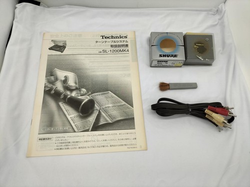 Technics SL-1200MK4 with Dust Cover and Hinges Direct Drive Turntable Working - Picture 17 of 18