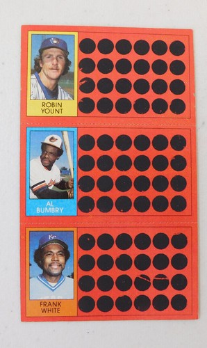 1981 TOPPS BASEBALL SCRATCH-OFF COMPLETE PANEL YOU PICK YOUR CARD (item#J11) - Picture 12 of 63