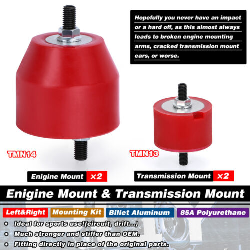 JUEGO DE 4 SOPORTES DE TRANSMISIÓN DE MOTOR BMW E36 E46 - Imagen 8 de 15