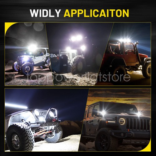 2x 5"/7"/8.5''/9'' Professional LASER Off-Road 4x4 Lights Driving Fog Spotlight - Picture 36 of 36