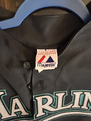Florida Marlins Jersey XXL Josh Beckett #21 Majestic Black - Picture 4 of 12
