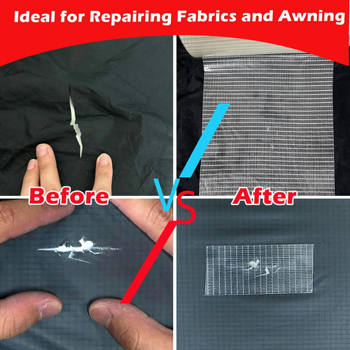 Fiberglass Rv Awning Repair Tape Kit - 5 Inch Wide 39Ft Heavy Duty Waterproof Te - Picture 4 of 12