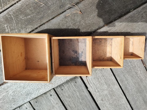 Vintage Hermann Eichhorn Holz Handarbeit Nistkästen 4 - Bild 5 von 10