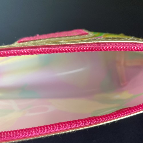 Lilly Pulitzer Makeup Bag Pink W/ Lemons - Picture 3 of 6