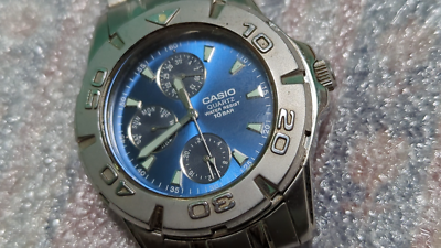 CASIO MTD-1047 WATER RESISTANT MEN'S SPORTS CHRONOGRAF DIVERS