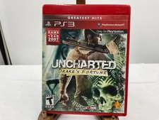 Uncharted: Drake's Fortune Greatest Hits Sony PlayStation 3 PS3 CIB Complete