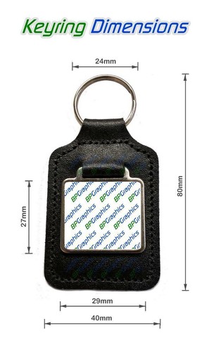 DL 1000 Reg GB Number Plate Leather Keyring Key Fob for Suzuki DL1000 Keys - Picture 2 of 2