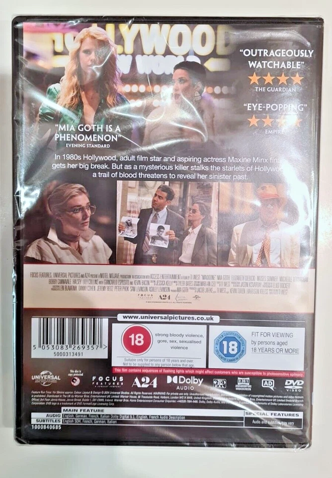 MAXXXINE TI WEST BRAND NEW SEALED GENUINE UK DVD - Image 2 of 2