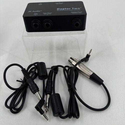 JK Audio Daptor Two Wireless Phone Audio Interface D204879 Made in USA - NEW - Picture 4 of 24