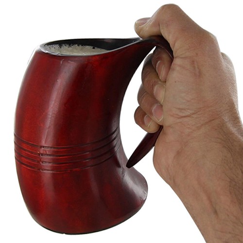 Cerveza Viking Mabon hidromiel totalmente natural cuerno cerveza Ale tankard - Imagen 2 de 5