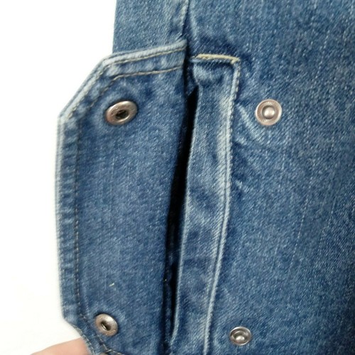 Route 66 Jean Shorts Men's Size 38 Medium Blue Denim Cotton 5 Pockets metal snap - Picture 6 of 11