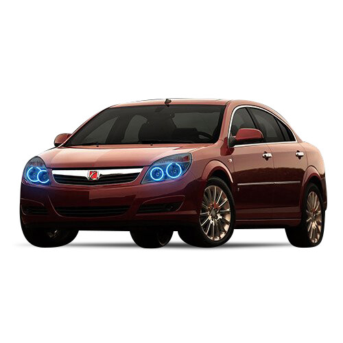 Color Chasing LED Headlight Flow Halo kit for Saturn Aura 07-09 - Picture 4 of 10