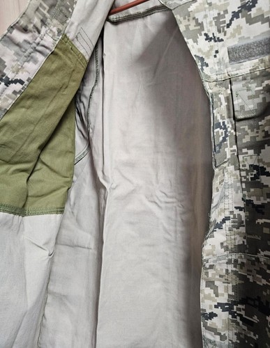 Ukrainische Armee Pixel Sommer Feldanzug | Größe 56 Höhe 5 | 65% Baumwolle - Bild 7 von 15
