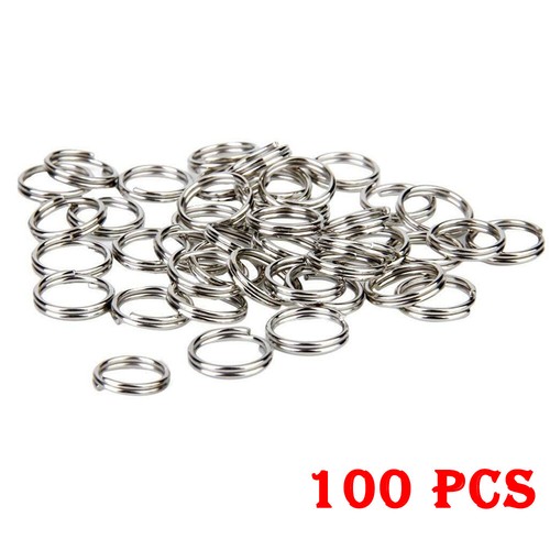 100x Llaveros Divididos Llaveros Pequeños Llavero a Granel Llaveros para Organización de Llaves - Imagen 2 de 13