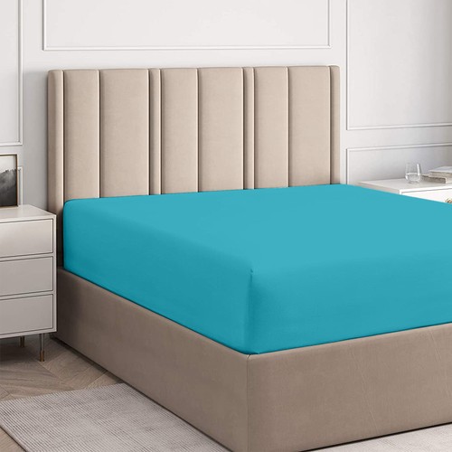 40 cm Sábana Ajustada Extra PROFUNDA Individual Doble Super King Tamaño O Fundas de Almohada - Imagen 11 de 54