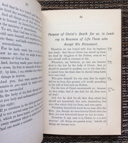 RARE 1st Edition VINTAGE 1885 Thus Saith the Lord: Scripture Readings, Whittle - Imagen 6 de 8
