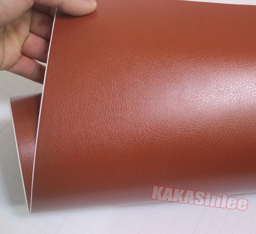 Air Free 3D Leather Grain Texture Matte Car Interior Desk Vinyl Wrap Sticker AX - Picture 40 of 46