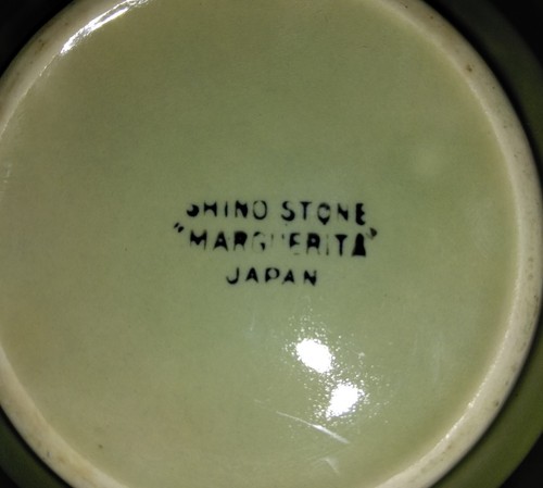 "MARGUERITA" Shino Stone Vintage 1960's/1970's Japanese Pattern Sugar Bowl N Lid - Picture 8 of 9