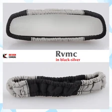 Rear View Mirror Cover cotton material variety of colors fits 8 -11 inches circu