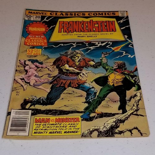 Marvel Classics Comics #20 Frankenstein 1977 - Picture 1 of 7