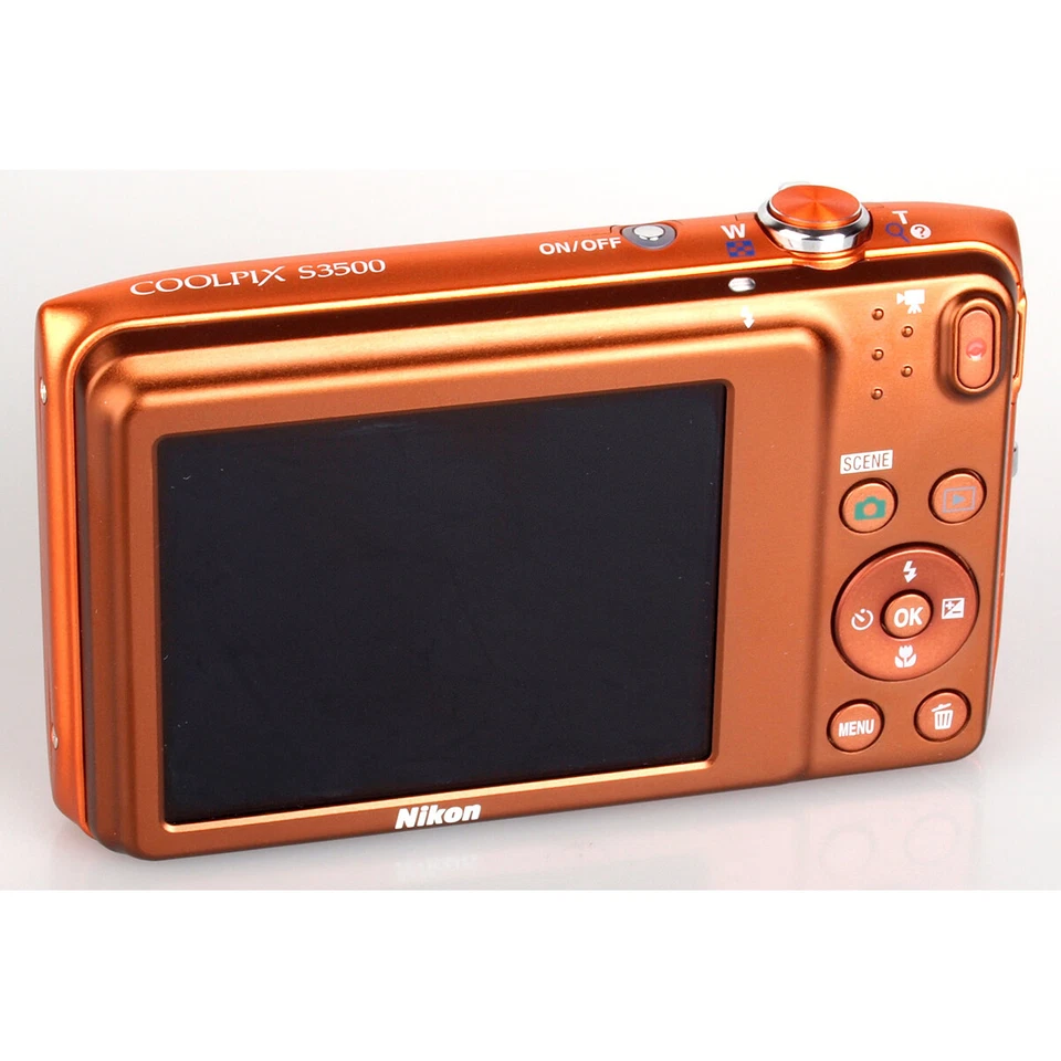 Cámara digital Nikon COOLPIX S3500 20,1 MP P/3,4 4x zoom digital 85 % NUEVA Foto 3 de 4