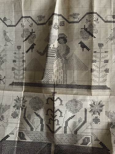 Counted Cross Stitch Lot 2 Charts Full Color Final Piece Embroidery Floss - Picture 10 of 15