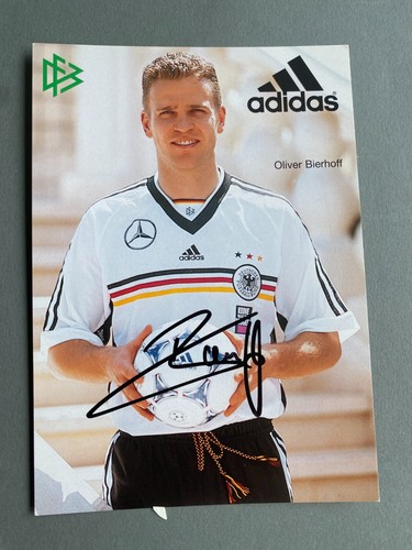 OLIVER BIERHOFF signed DFB WM 1998-DFB-Autogrammkarte 10x15 Autogramm - Picture 1 of 2