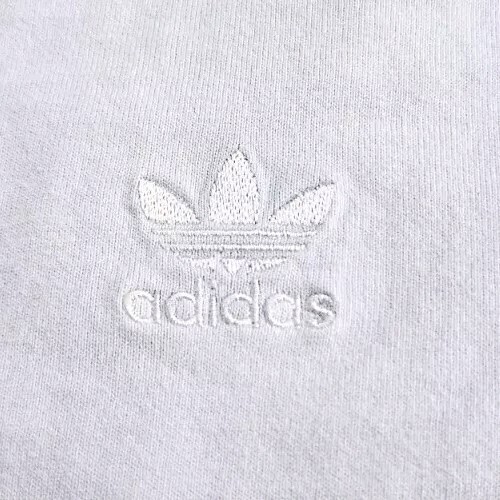 Adidas Damen Trefoil Logo T-Shirt Skater Damen Größe XL Himmelblau