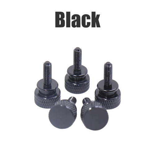 M3 Coloure Aluminium Anodised DIY Knurled Hand Thumb Screws Hand Grip Knob Bolts - Picture 16 of 20