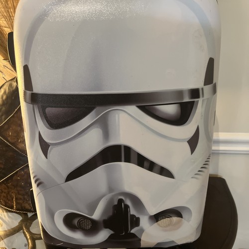 Star Wars Storm Trooper American Tourister Carry On Suitcase Luggage 22x12x9.5 - Picture 2 of 2