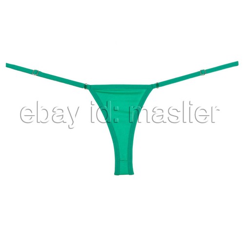 Women Adjustable Iron Hoop Thong Bikini G-strings Lingerie Shorts Underwear - Picture 15 of 15