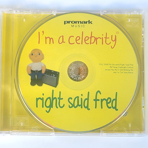 Right Said Fred I'm A Celebrity CD Signed by the Band Rare and Hard to Find - Imagen 8 de 16