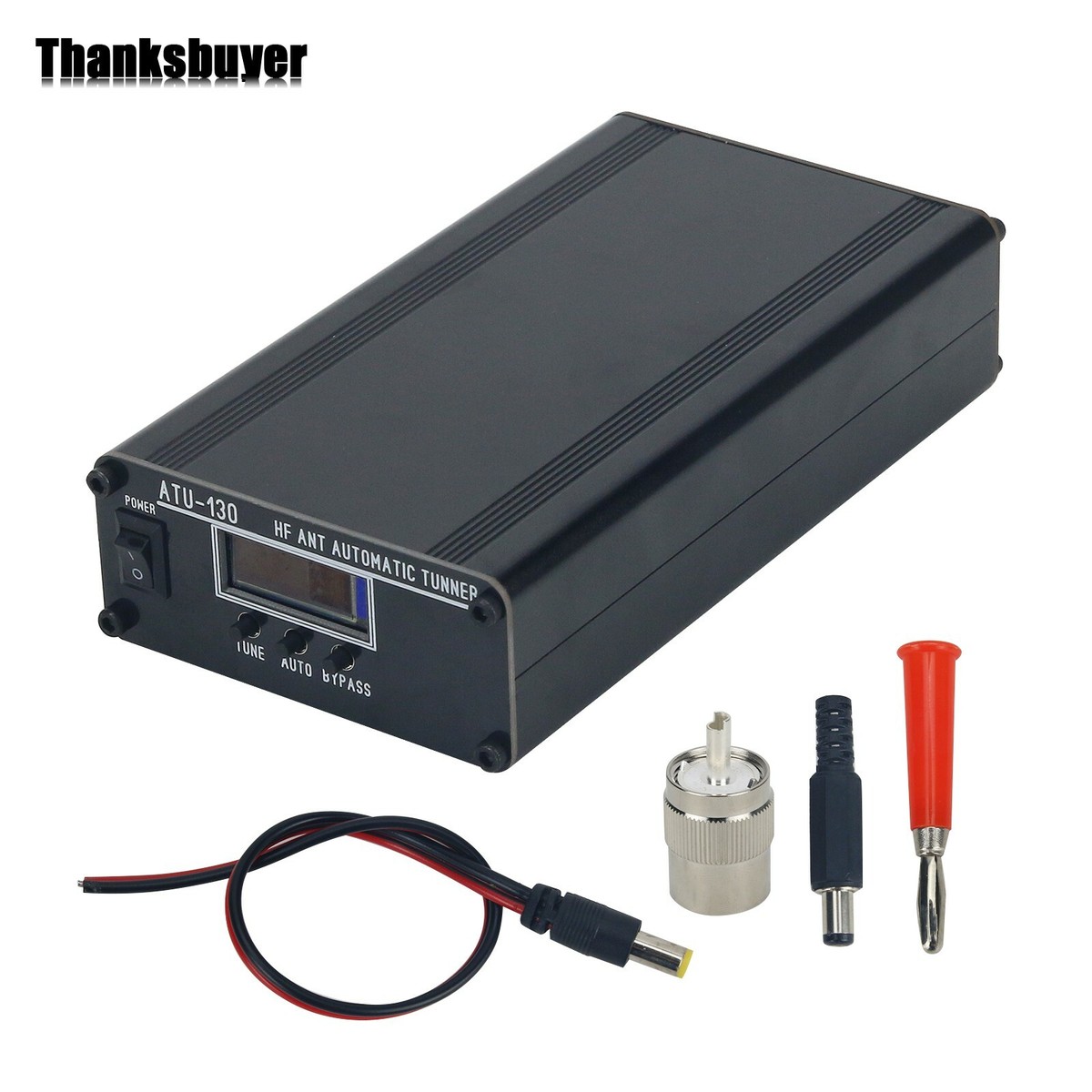 HamGeek ATU-130 200W Automatic Antenna Tuner 3.5-54MHz